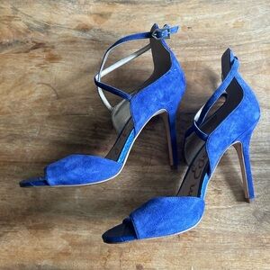 Sam Edelman Royal Blue Pumps SZ 8.5W